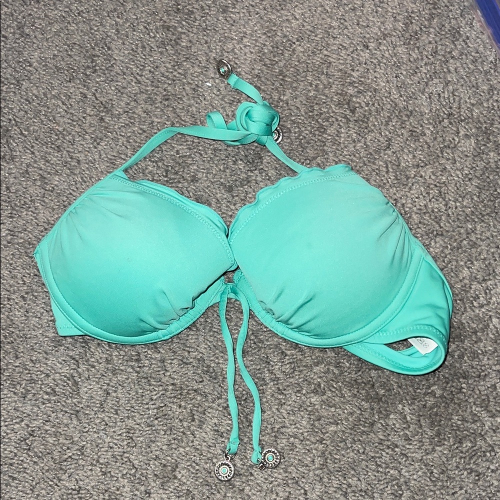 H&M Turquoise Bikini Top